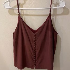 Like new Madewell silk tank